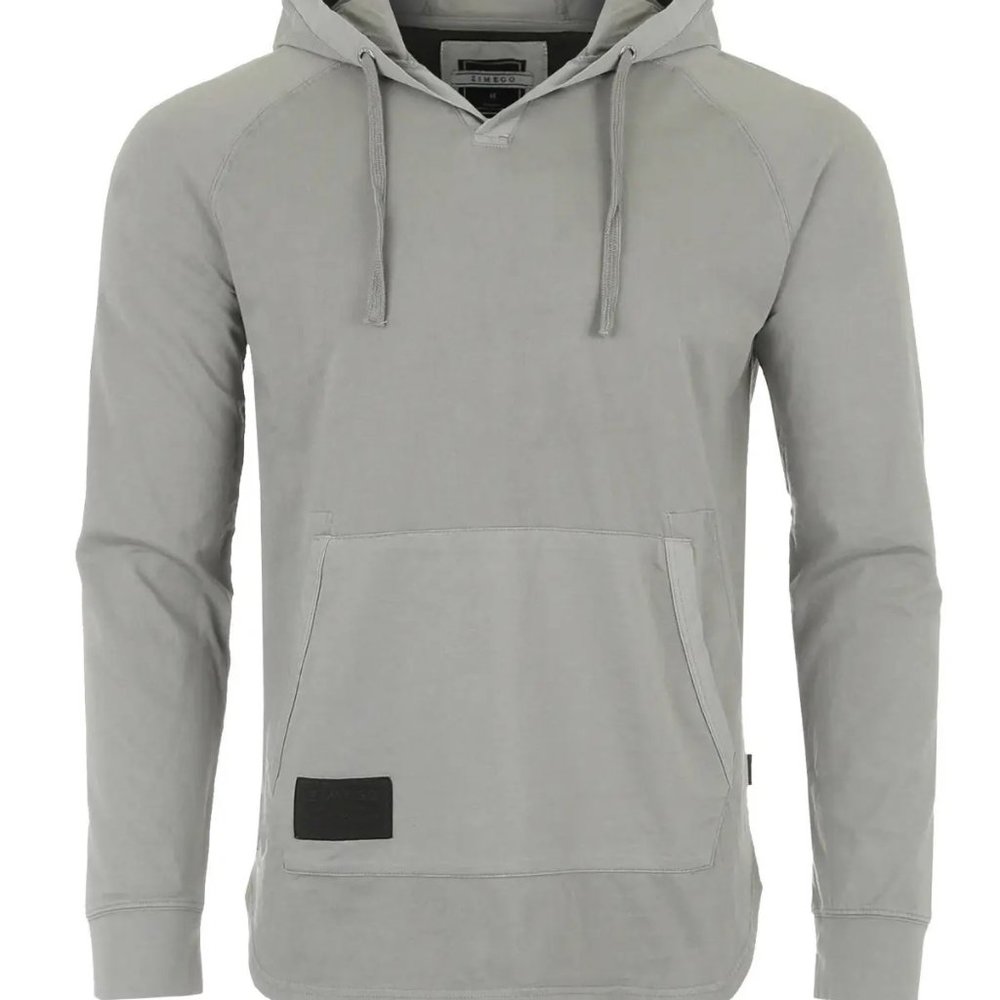 Casual Long Sleeve Hoodie Henley